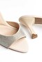 Marbella Stone Women's Heeled Slippers - 5