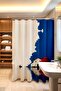 Bathroom Curtain, Abstract Kayakist Pattern Shower Curtain, Bathtub Curtain 175X200Cm - 3