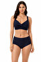 Women's Black High Waist Recovery Bikini Set