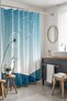 Bathroom Curtain, Infinity Sky Patterned Shower Curtain, Bathtub Curtain 175X200Cm - 3