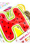 Tutti Frutti - Fruit-Themed "Happy Birthday" Text Banner - 6