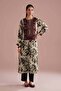 2 Piece - Printed Embroidered Suit - PE 26-254 - 3