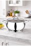 28 cm Induction Base 1St Quality 18/10 Steel Pot - 2