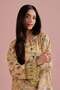 2 Piece - Printed Embroidered Suit - PE 26-29 - 8