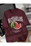 Unisex Men/Women Watermelons Custom Printed Oversize Cotton T-Shirt T-Shirt