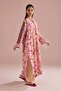 2 Piece - Printed Embroidered Suit - PE 26-253 - 4