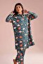 2 Piece - Printed Suit - PS 26-74 - 5