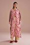 2 Piece - Printed Embroidered Suit - PE 26-253 - 2