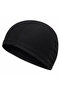 Fabric Black Cloth Pool Cap, Sea Cap, Swimming Cap, Set of 2 – Flexible, Fabric Cap - 4