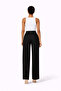 5636 Black Abelia Short Wide-Leg Pants - 3