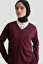 Combed Cotton Burgundy - 2