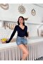 Luna V-Neck Long Sleeve Casual Blouse - 5