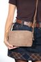 Selsey Mink Suede Genuine Leather Women's Crossbody Bag - 5