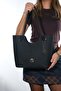 Lantaro Black Women's Shoulder Bag - 5