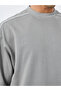 Men Grey Boxy Fit Contrast Piping T-Shirt - 4