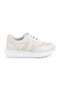 L10.2255 Genuine Leather Printed Ultra Light Thick Eva Sole Women's Casual Sneaker - 2