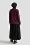 Combed Cotton Burgundy - 4