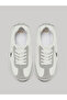 Girls Panelled Lace Up Sneakers - 5
