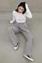 Women's Button Closure Asymmetrical Design Palazzo Pants - 3