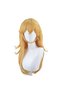 Peach Wig Golden Princess Wig with Bangs Peach Crown Cosplay Long Wig Halloween Costume Party Anime - 4