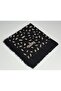 Emprime Koton Scarf - Black / Caramel-06289-05 - 3