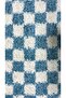 Chess Dama Pattern Latex Non-Slip Base Machine Washable 3-Piece Bath Mat 60X100 60X50 60X50 cm - 5