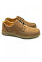 3844 100% Leather Orthopedic Comfortable Lace-Up Men's Shoes - 3