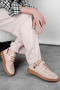 Erin Women's Genuine Leather Casual Shoes with Round Metal Detail on the Side 4287