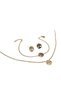 45cm SILVER 4-piece Fashion Selling Ladies Stainless Steel Round Tree of Life Necklace Bracelet Earr - 7