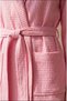 100% Cotton Unisex Pique Bathrobe - 2