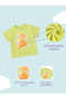 Girls Cotton T-Shirt & Shorts Combo Pack of 3 | Half Sleeve Printed Summer Co-Ord Set for Girls | Soft Breathable Cotton Clothing Set | - 5