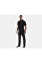 Black Polo Neck Men's T-Shirt - 4