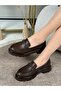 Aria Women's Brown Moccasin Casual Loefer - 2