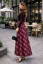 4449 Plaid Tulle Skirt - 2