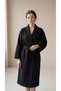 100% Cotton Unisex Pique Bathrobe
