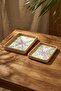 Palma Rectangular Bamboo Presentation Tray Set
