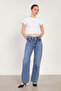 Women's Crew Neck Ribbed Bodysuit - White - 4