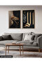 Word-I Tevhid and Basmala 2 Piece Wooden Framed Painting Act