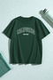 Unisex West Coast Printed Oversize T-shirt