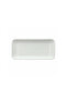 Copenhagen Porcelain Rectangular Tray 25x12cm - Elegant Serving Dish with Ornament Design