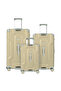 3-Piece Trunk Hard Luggage Set + 2-Year