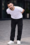 Men's Trendy Loose-Fit Casual Cargo Smoked Baggy Pants - 3