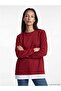 Crew Neck Women's Sweatshirt Tunic