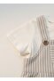 Teddy Bear Printed Salopet Summer T-Shirt Overalls - 3