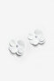 White Pearl Detailed Orchid Girl's Clip Buckle