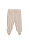 3-Piece Ribbed Bodysuit, Footed Pants and Headband Set - 5