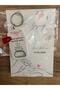 Card, Bag and Heart Opener Keychain Wedding Engagement Promise Request 25 Pieces - 3