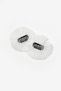 Silver Tulle Detailed Star Figured 2-Piece Hairless Baby Hair Clips - 3