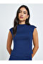 Navy Knit Sleeveless Top and Maxi Skirt Co-Ords - 2