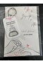 Card, Bag and Heart Opener Keychain Wedding Engagement Promise Request 25 Pieces - 2